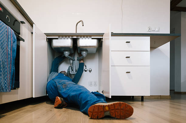 Professional Leak Detection technician working in Hanover, OH